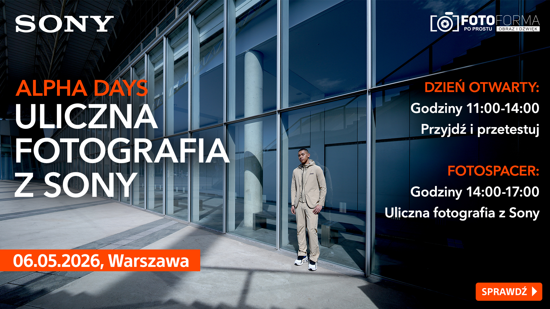 Sony Alpha Days - Warszawa, 06.05.2026